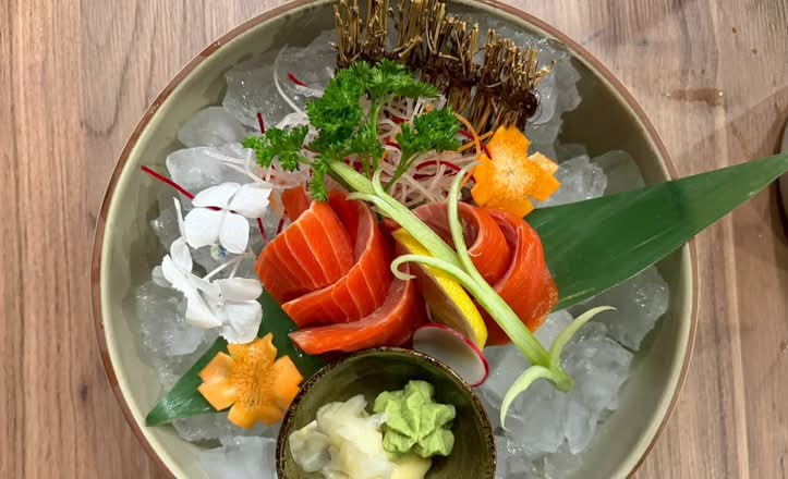 Salmon Sashimi