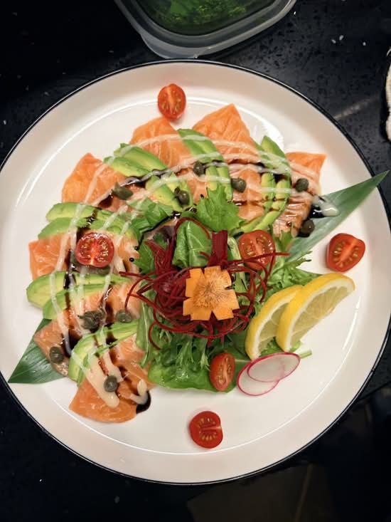 Salmon Carpaccio