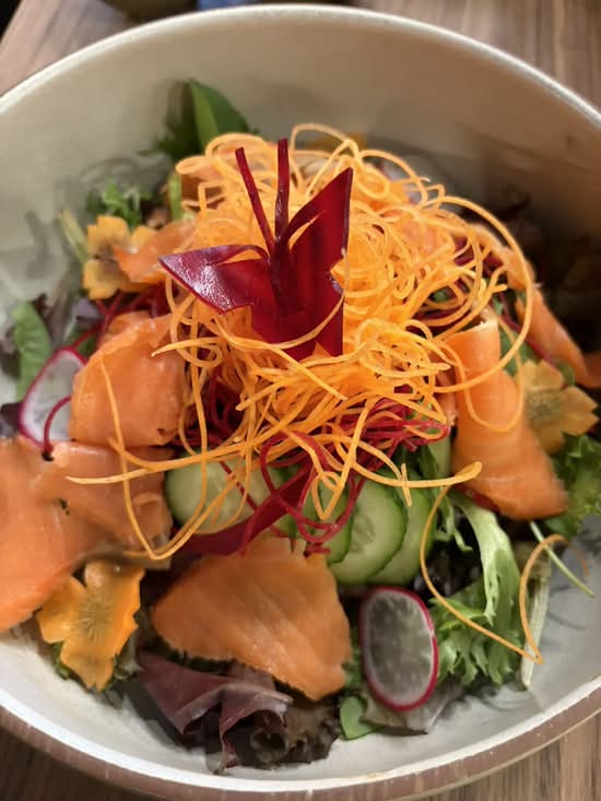 Smoked Salmon Salad