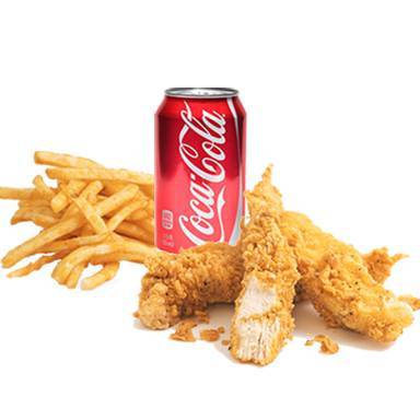 Strips Meal (3 pcs)