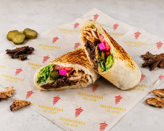 Pita Mixte (Poulet & Kefta) / Mixed Pita (Chicken & Kefta)