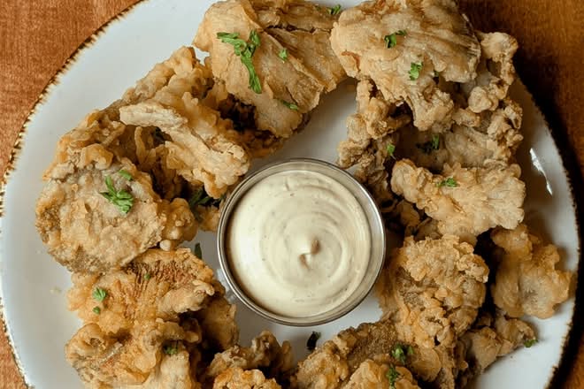 Chicken Fried Oyster Mushrooms