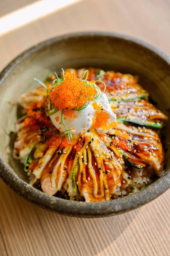 Seared Salmon Sunrise