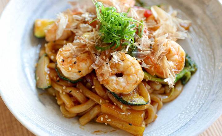 Shrimp Yaki Udon