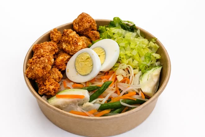 Summer Fried Chicken Bowl