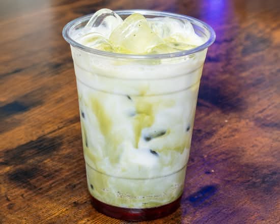 Iced Pistachio Matcha Latte