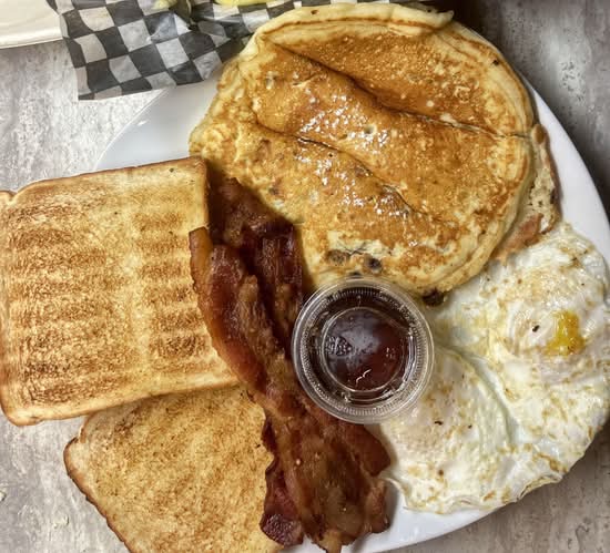 The Valley Chocolate Chip Pancake