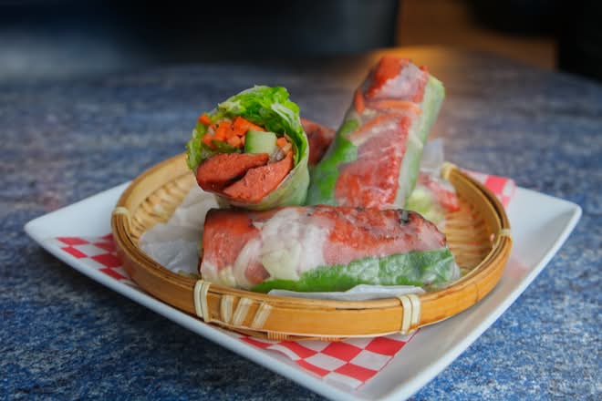 3. Minced Pork Patty Salad Rolls (Gỏi cuốn nem) (2 pcs)