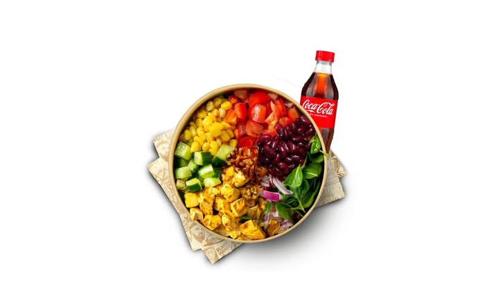 Bol Poulet Curry + Boisson