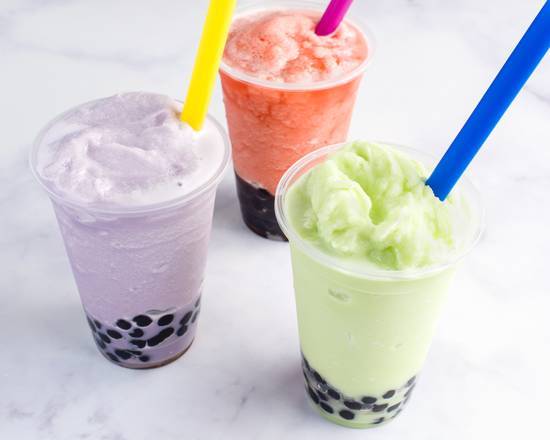 777. Green Milk Tea With Tapioca Pearls