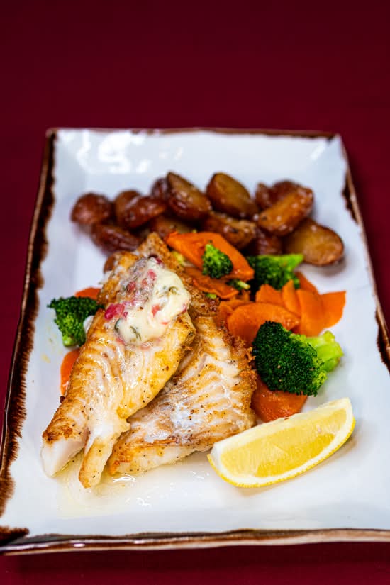 Pan-Fried Haddock