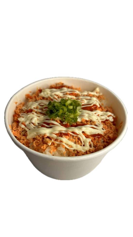 Salmon Flake Spicy Mayo Don