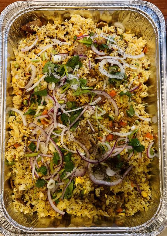 156. Cơm chiên gà/ Chicken Fried Rice