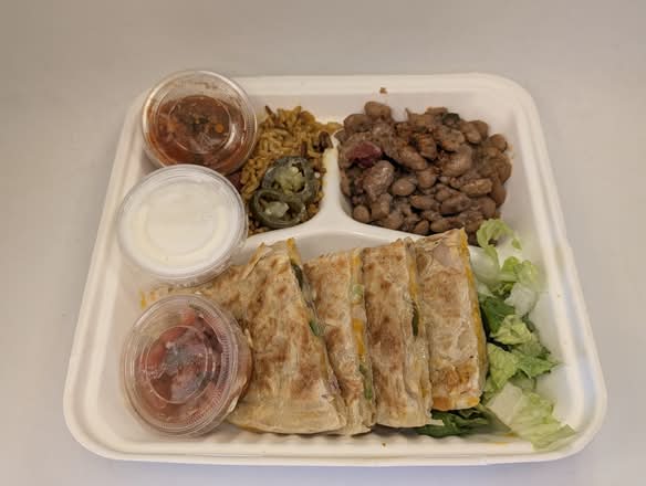 CHEESEBURGER QUESADILLA