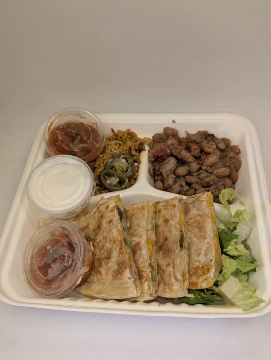 SMOKY CHICKEN KEBAB QUESADILLA