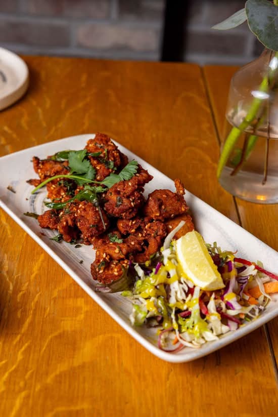 Sesame Chicken Pakora
