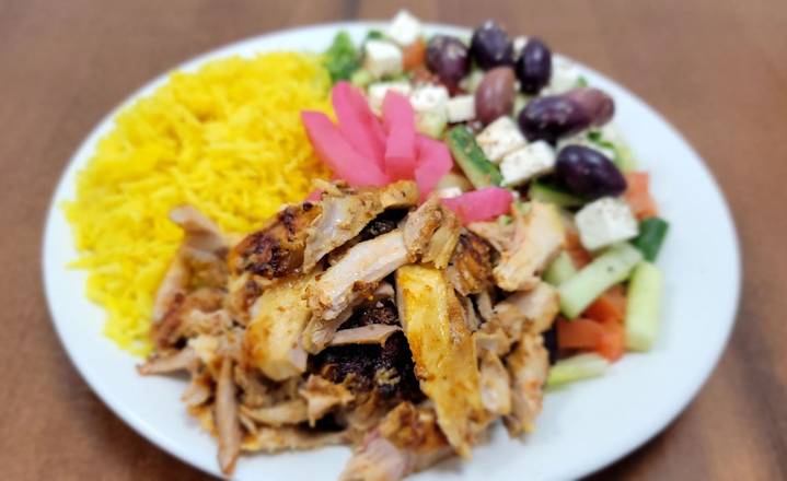 Chicken Shawarma Plate  (GF)