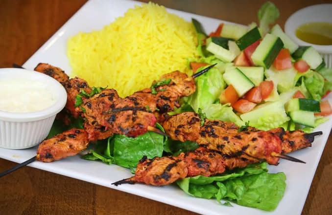Tandoori Chicken Kebob Dinner(GF)