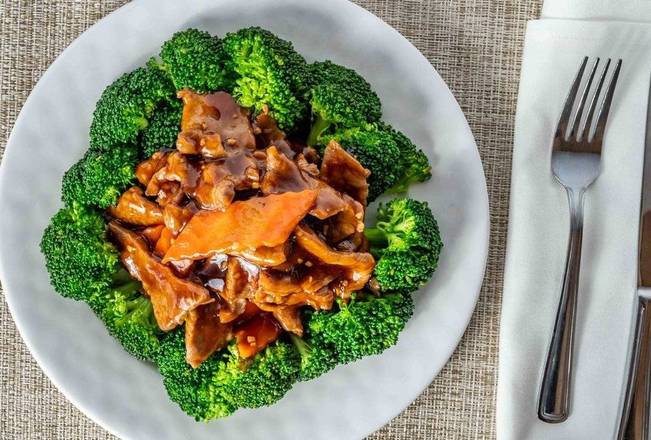 Sliced Beef with Broccoli
