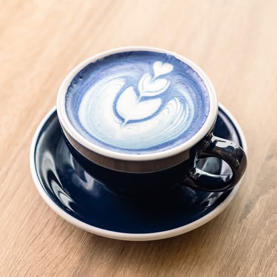 Blue Butterfly Pea Flower Latte