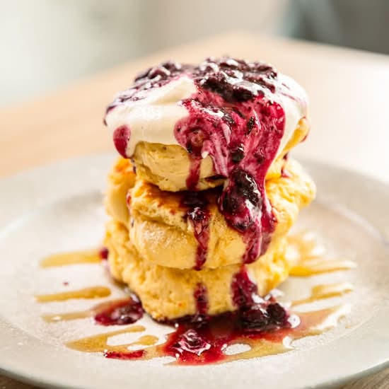 Blueberry Buttermilk Pancakes