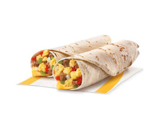 2 Burritos-matin [580.0 Cal]
