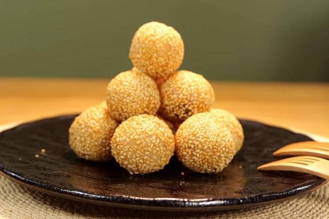 Deep Fried Sesame Ball (10 Pcs)