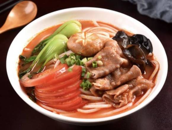 Tomato Beef Noodle Soup
