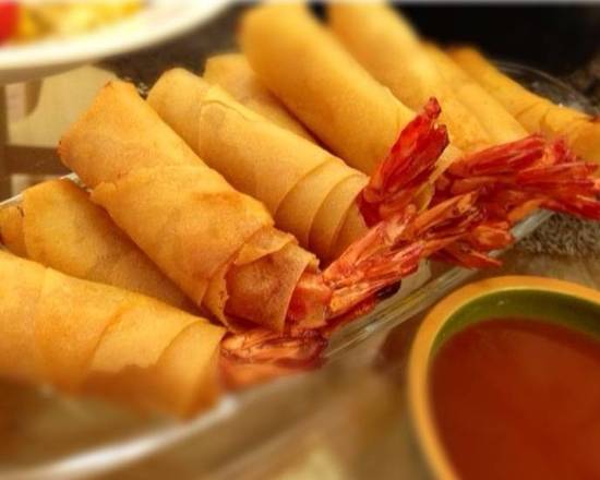 Shrimp Spring Rolls  (4 pcs)