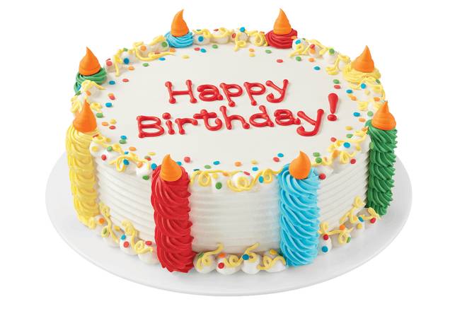 Candle Birthday Cake