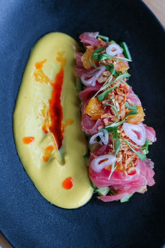 Ahi Tuna Crudo
