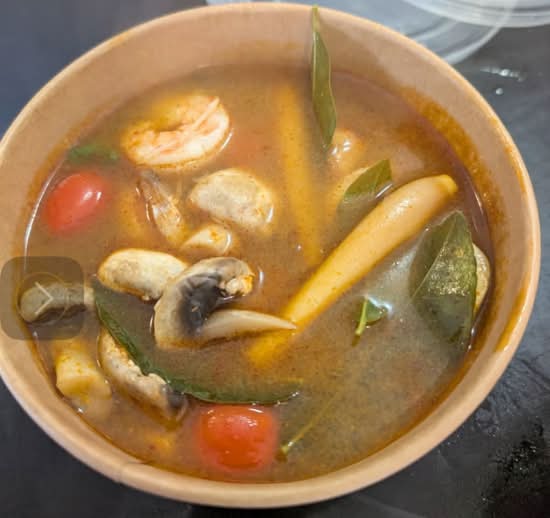 Tom Yum (Hot and Sour Soup) Bowl