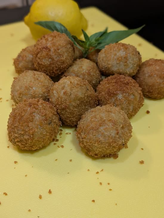 Thai Chicken Rice Balls