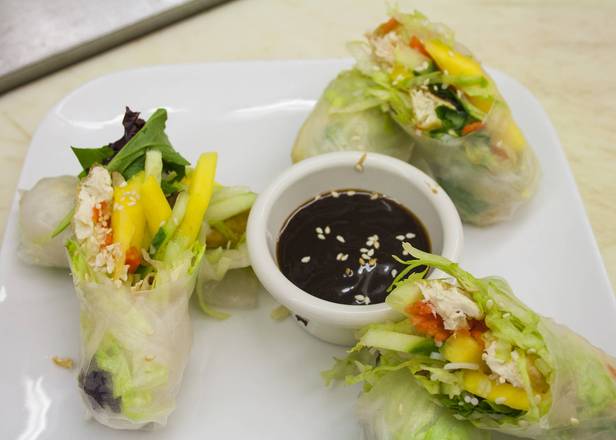 A6.Fresh Vegetable Summer Roll