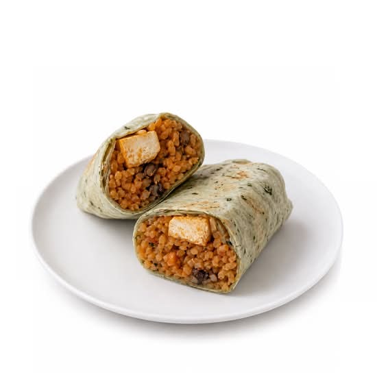 Vegan Bibimbap Wrap