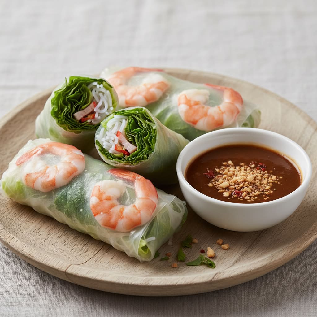 Vietnamese Spring Rolls (4 pieces) [Gluten-Free]