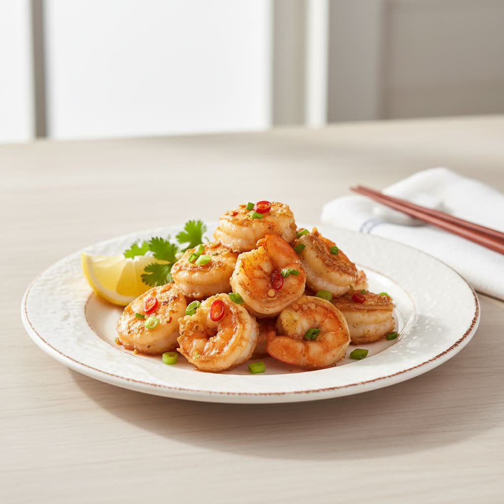 Pan Fried Shrimp