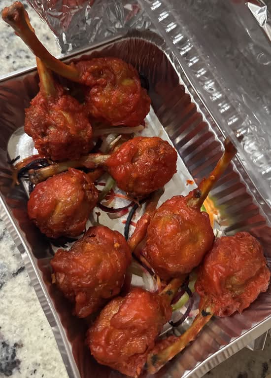 Chicken Lollipop Deep-Fried or Tossed