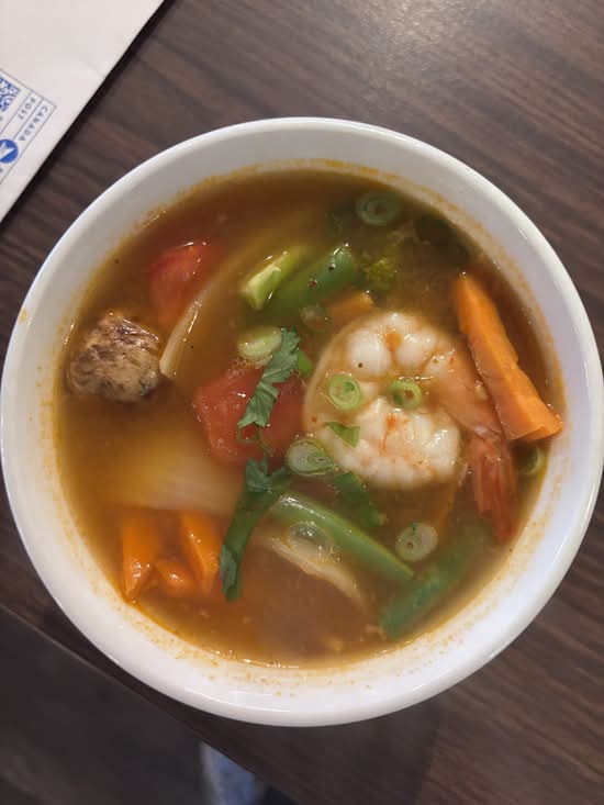 Lemongrass Soup (Tom Yum soup)