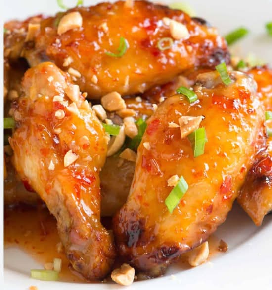 Thai Style Chicken Wings- 5 pieces