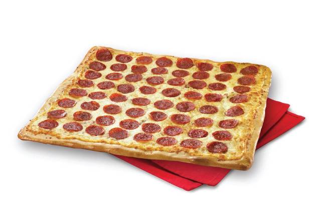 20" One Topping Party Square Pizza
