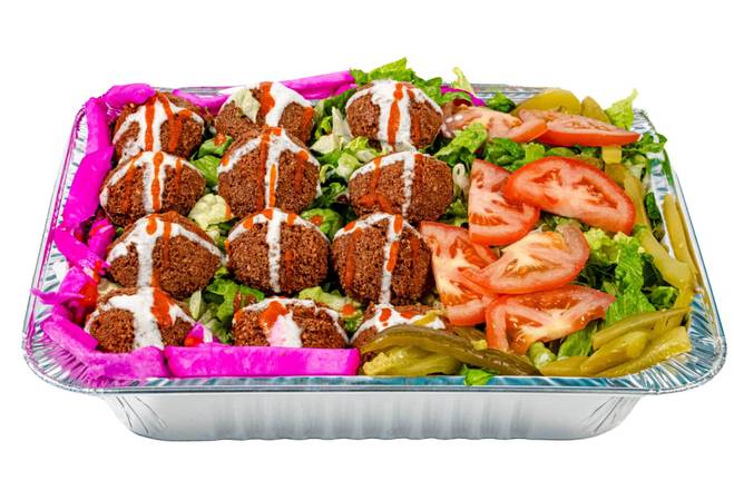 Falafel on Veggies Family Meal