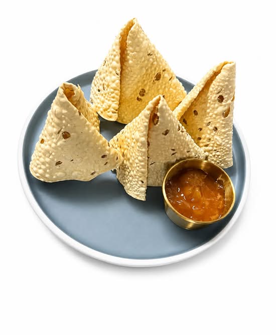 Papadums with Mango Chutney (5 pcs)