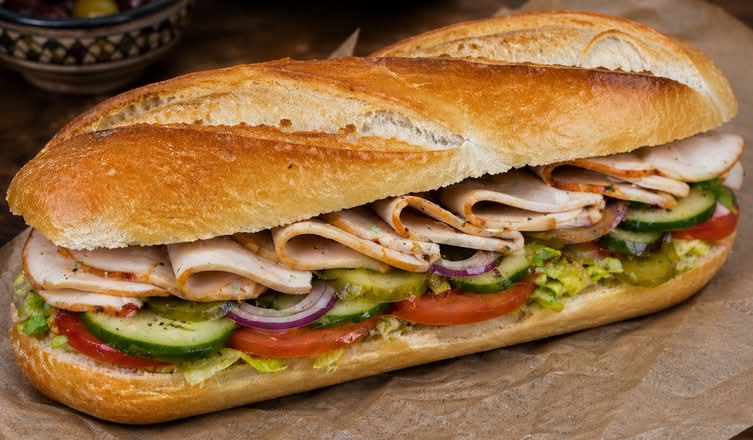 Moroccan Deli Sandwich