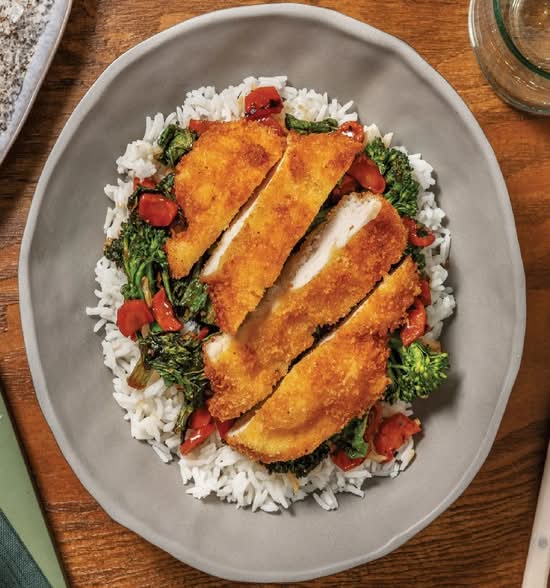 Chicken Schnitzel Combo