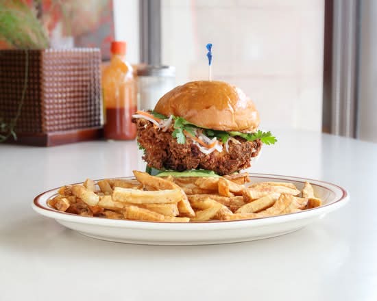 Buttermilk Fried Chicken Banh Mi'
