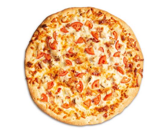 Chicken Bacon Ranch Pizza
