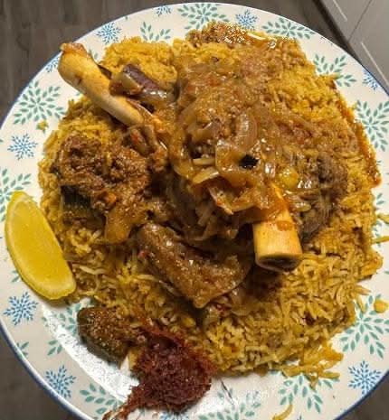 Lamb Shank with Kichuri