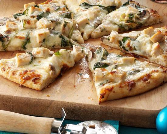 Garlic Chicken Pizza
