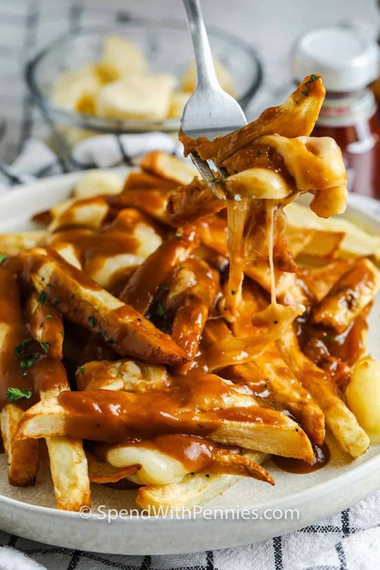 Cheddar Cheese Poutine